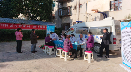 医疗服务进社区，健康守护暖人心——保山隆阳九隆街道交通社区开展便民义诊活动